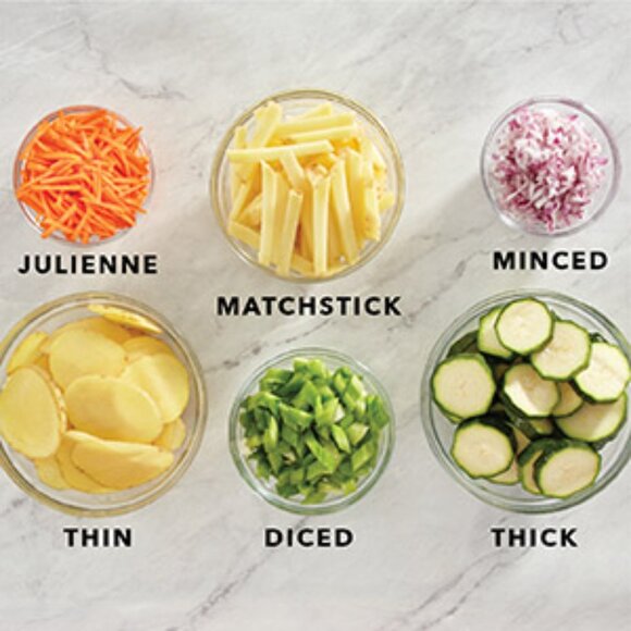 Kitchen Gadget Bundle -Zakarian Mandoline, Onion Bloom Kit, Rotary Cheese Grater - Picture 11 of 11